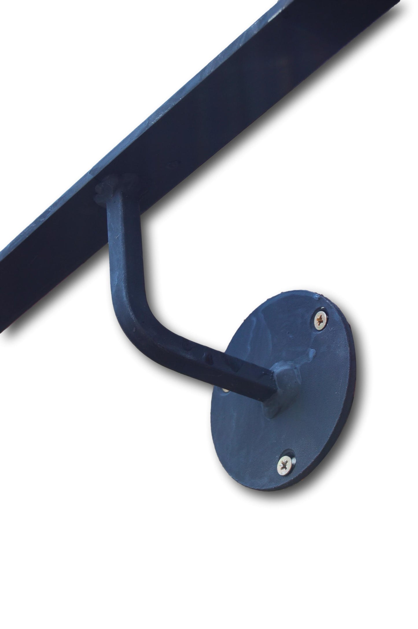 Wrought Iron Metal Wall Mounted Handrail Railing - Atara - 0.5m - 2m