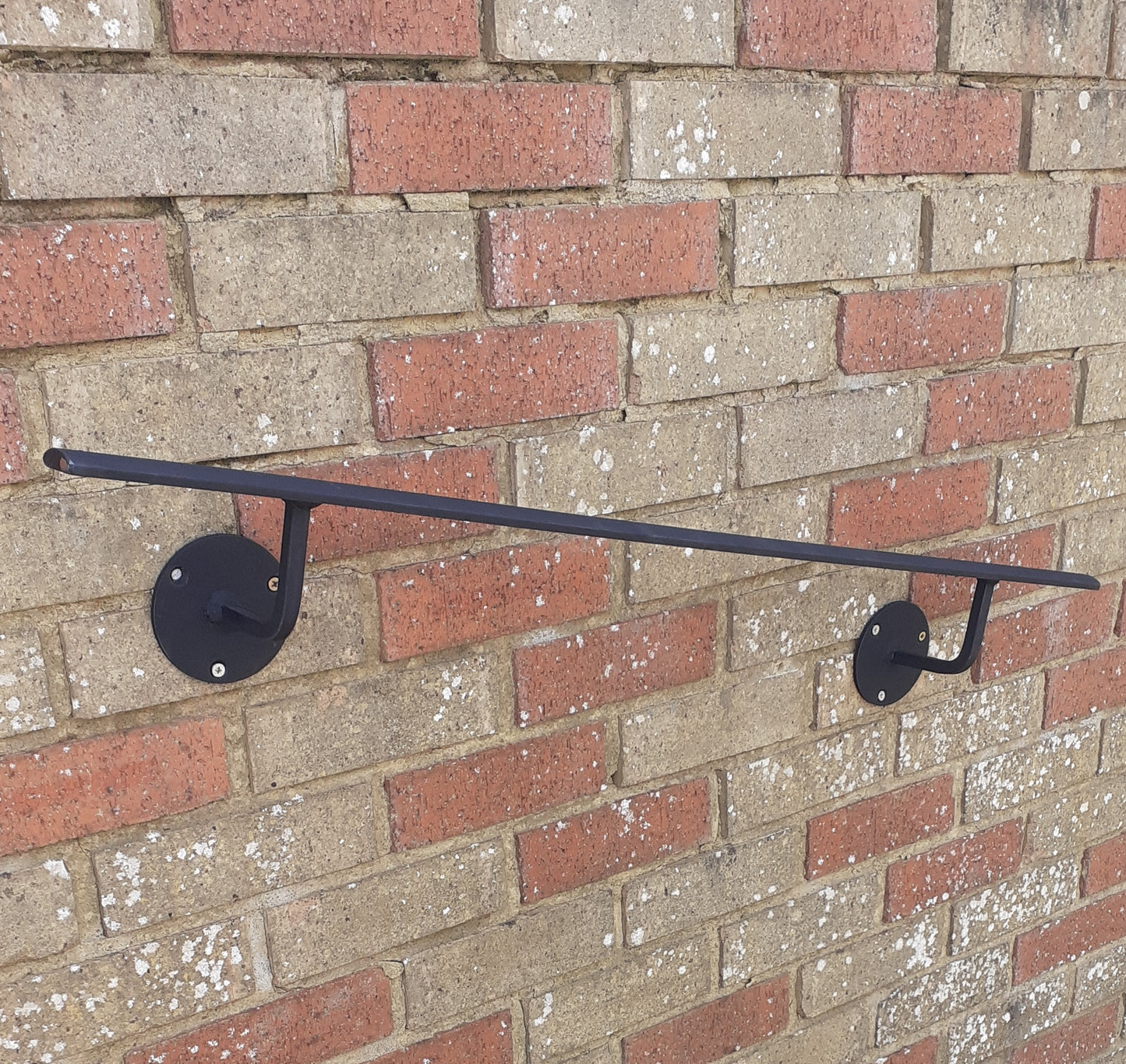 Wrought Iron Metal Wall Mounted Handrail Railing - Atara - 0.5m - 2m