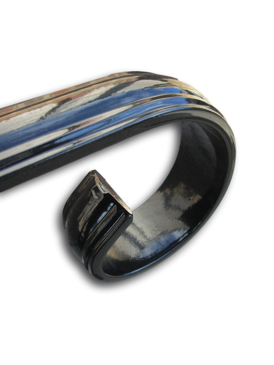Wrought Iron Style Metal Handrail on Two Side Bolt Posts - Amon- 1m - 2.4m